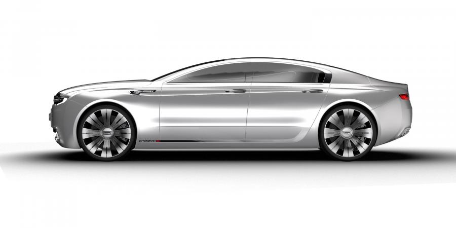  Qoros 9 Sedan Concept 2014 года  (фото 4 из 7)
